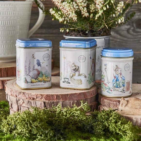 NIB Peter Rabbit Mini Tea Tins - Picture 4 of 13